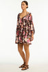 Sea Level Rosewood Boho Short Dress